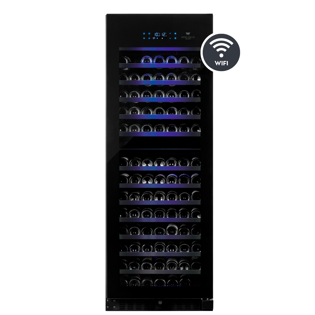 Black Pearl Series Dual Zone Cellar for 181 Bottles