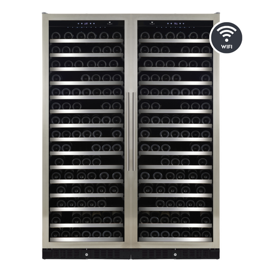 Diamond Series Dual Zone Cellar for 362 Bottles