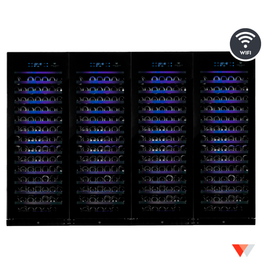 Cell'R Wine Cellar - Black Pearl - 4 Zones - 776 Bottles