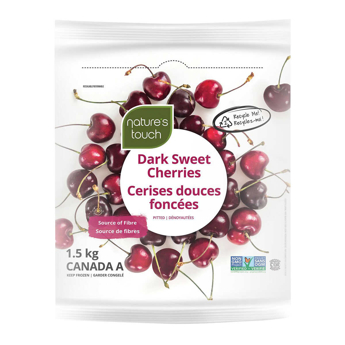 Nature's Touch - Cerises Foncées 1.5 kg - VitaMenu