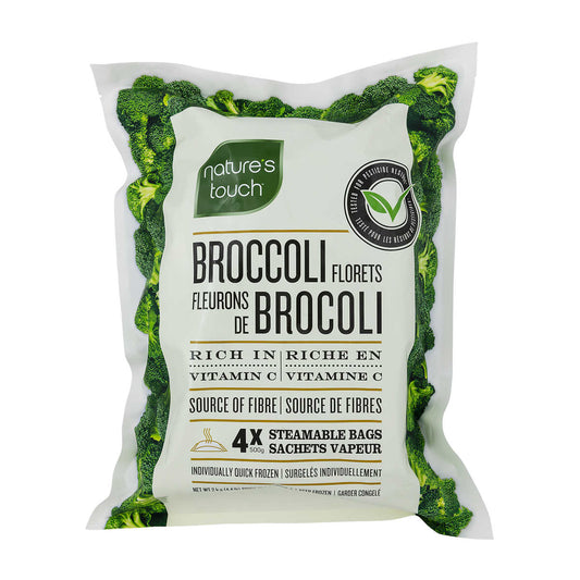 Nature’s Touch - Sac de fleurons de brocoli surgelés de 2 kg - VitaMenu